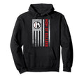 American Flag Mom Soccer Daughter Son Hoodie - Unique Graphic for Adults - T-Shirt, Sweatshirt, Hoodie