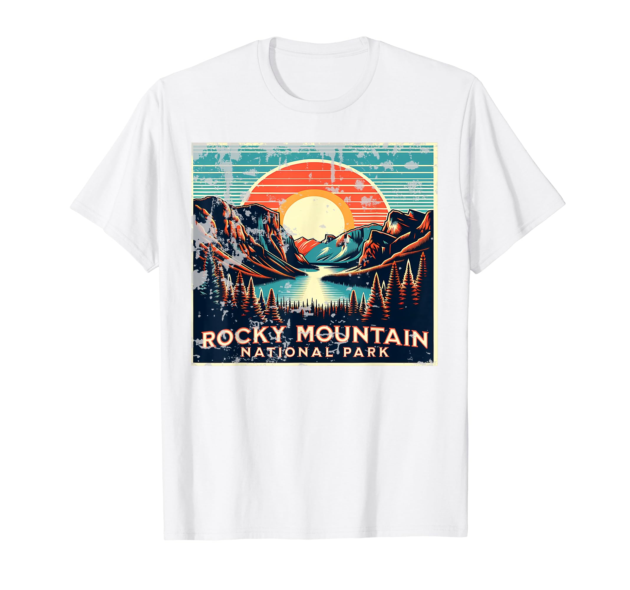 Rocky Mountain National Park Colorado Hoodie - Aesthetic Graphic Men Women - T-Shirt, Sweatshirt, Hoodie