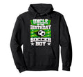 Uncle Birthday Matching Family Hoodie - Casual Everyday Wear Men Women - T-Shirt, Sweatshirt, Hoodie