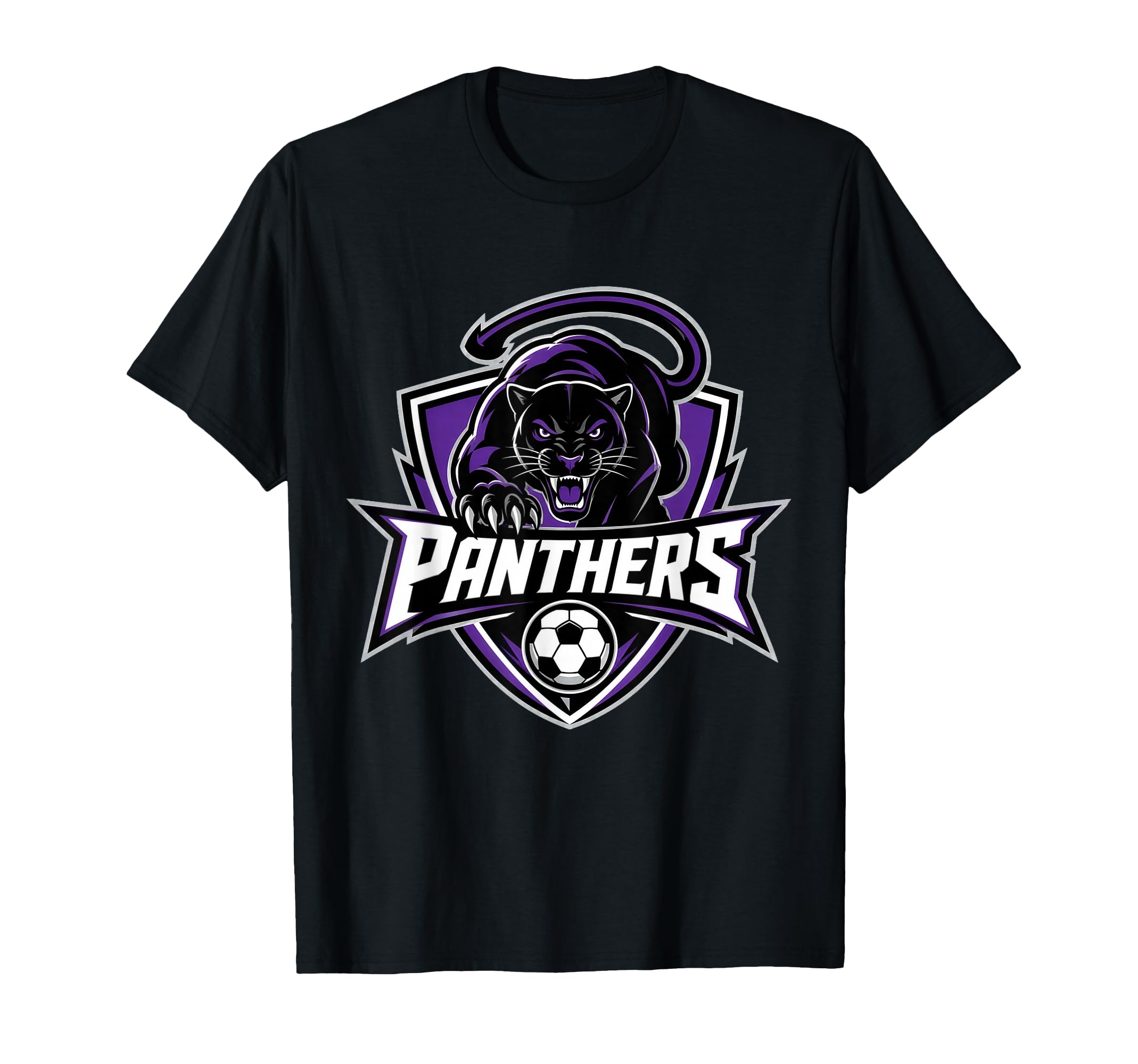 Panthers Soccer T-Shirt - Unique Graphic for Adults - T-Shirt, Sweatshirt, Hoodie