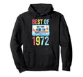 Best 1972 Cassette Tape Hoodie - Minimalist Print for Adults - T-Shirt, Sweatshirt, Hoodie