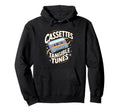 Cassettes Tangible Tunes Cassette Tape Hoodie - Unique Graphic Men Women - T-Shirt, Sweatshirt, Hoodie