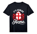 Football Player Coming Home England Flag T-Shirt - Graphic Print Men Women - T-Shirt, Sweatshirt, Hoodie