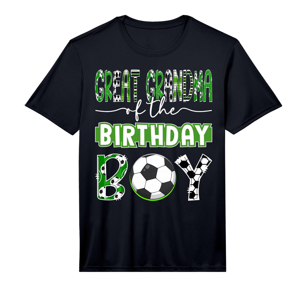 Great Grandma Birthday Soccer T-Shirt - Aesthetic Graphic for Adults - T-Shirt, Sweatshirt, Hoodie
