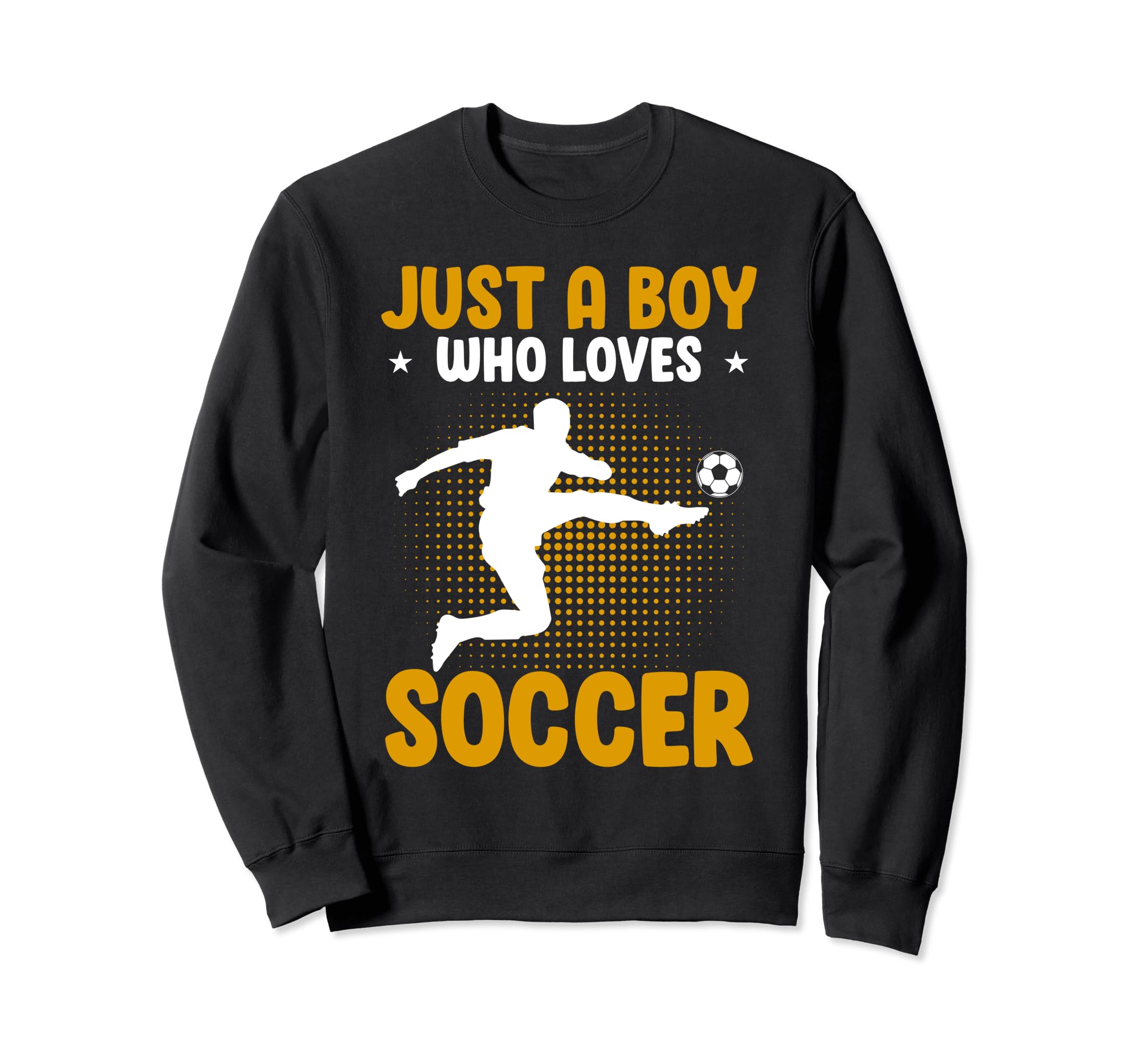 Just Who Loves Soccer Sweatshirt - Minimalist Print for Adults - T-Shirt, Sweatshirt, Hoodie