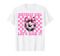 Birthday Lets Kick It Soccer Mom T-Shirt - Casual Everyday Wear Unisex - T-Shirt, Sweatshirt, Hoodie