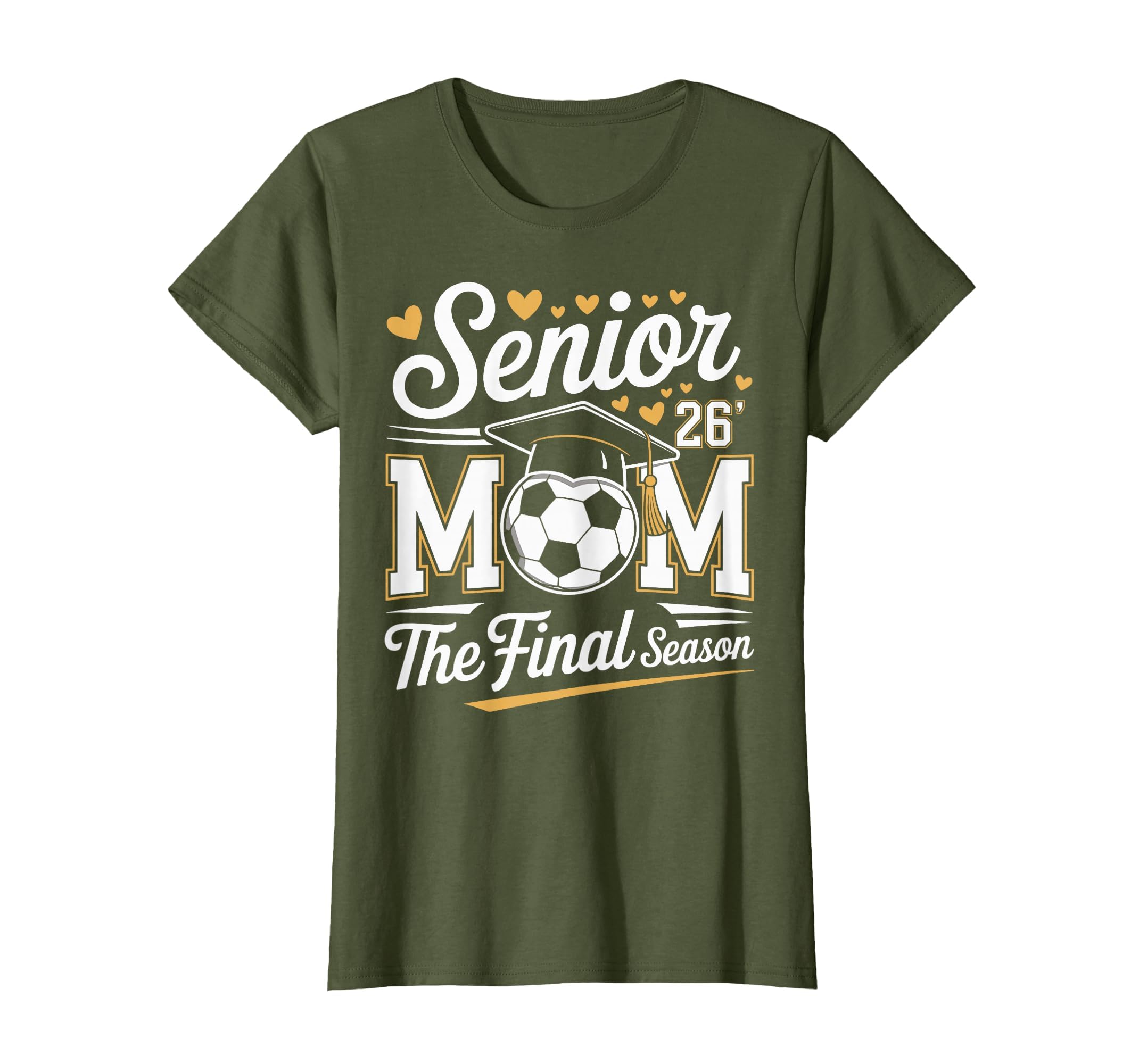 Senior Soccer Mom Class 2026 T-Shirt - Unique Graphic for Adults - T-Shirt, Sweatshirt, Hoodie