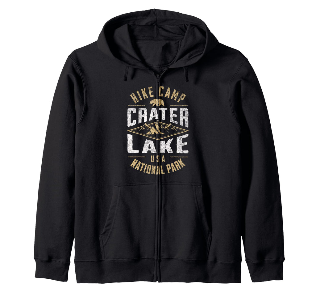 Crater Lake National Park Oregon Usa Outdoor Hoodie - Unique Graphic Unisex - T-Shirt, Sweatshirt, Hoodie