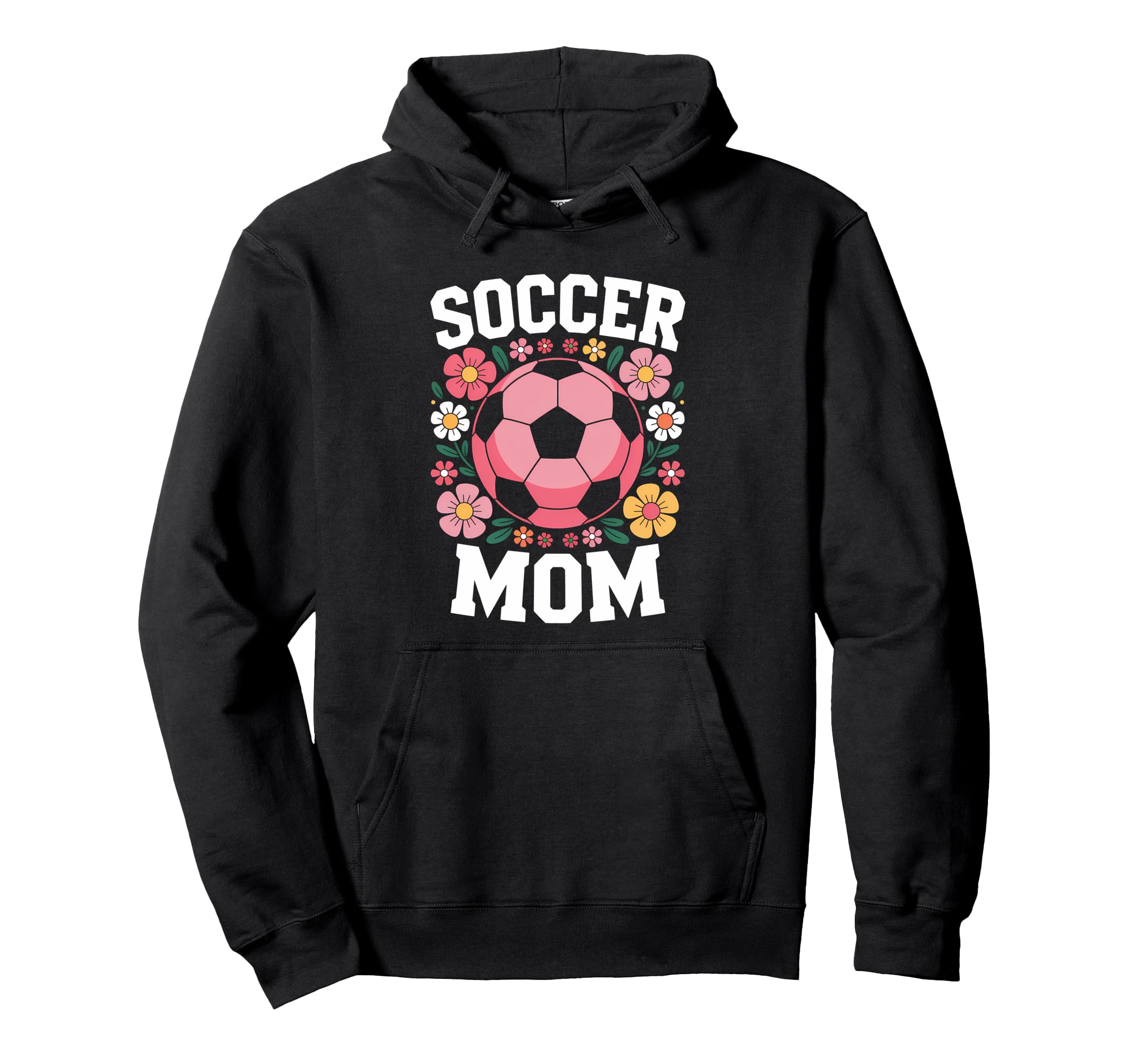 Funny Soccer Mom Soccer Players Designs Hoodie - Aesthetic Graphic Unisex - T-Shirt, Sweatshirt, Hoodie