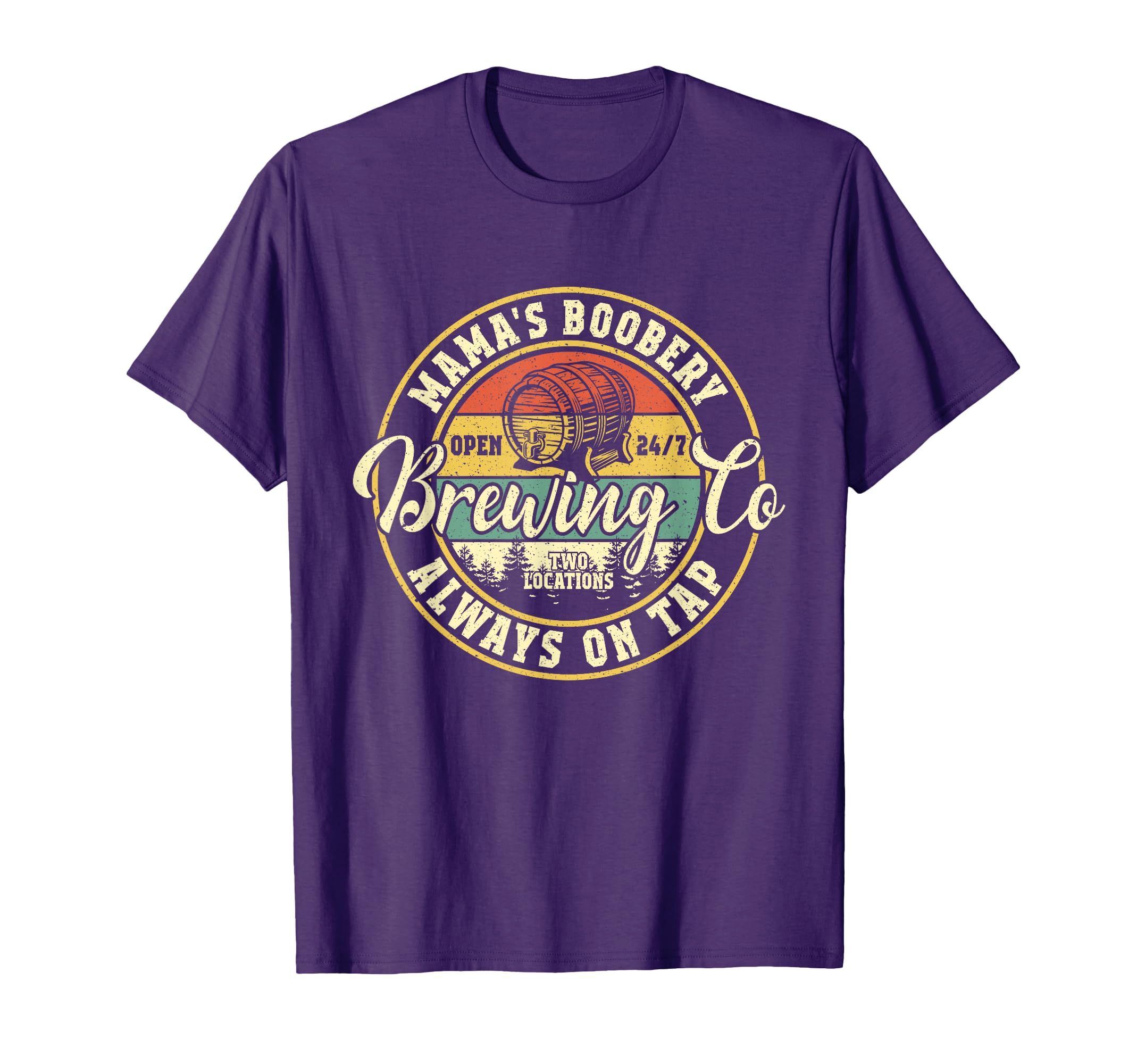 Mama Boobery Breastfeeding Brewery T-Shirt - Aesthetic Graphic for Adults - T-Shirt, Sweatshirt, Hoodie