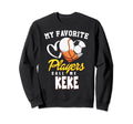 My Favorite Players Baseball Sweatshirt - Fun Novelty Design for Adults - T-Shirt, Sweatshirt, Hoodie