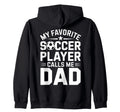 Funny Soccer Player Soccer Dad Designs Hoodie - Graphic Print Men Women - T-Shirt, Sweatshirt, Hoodie
