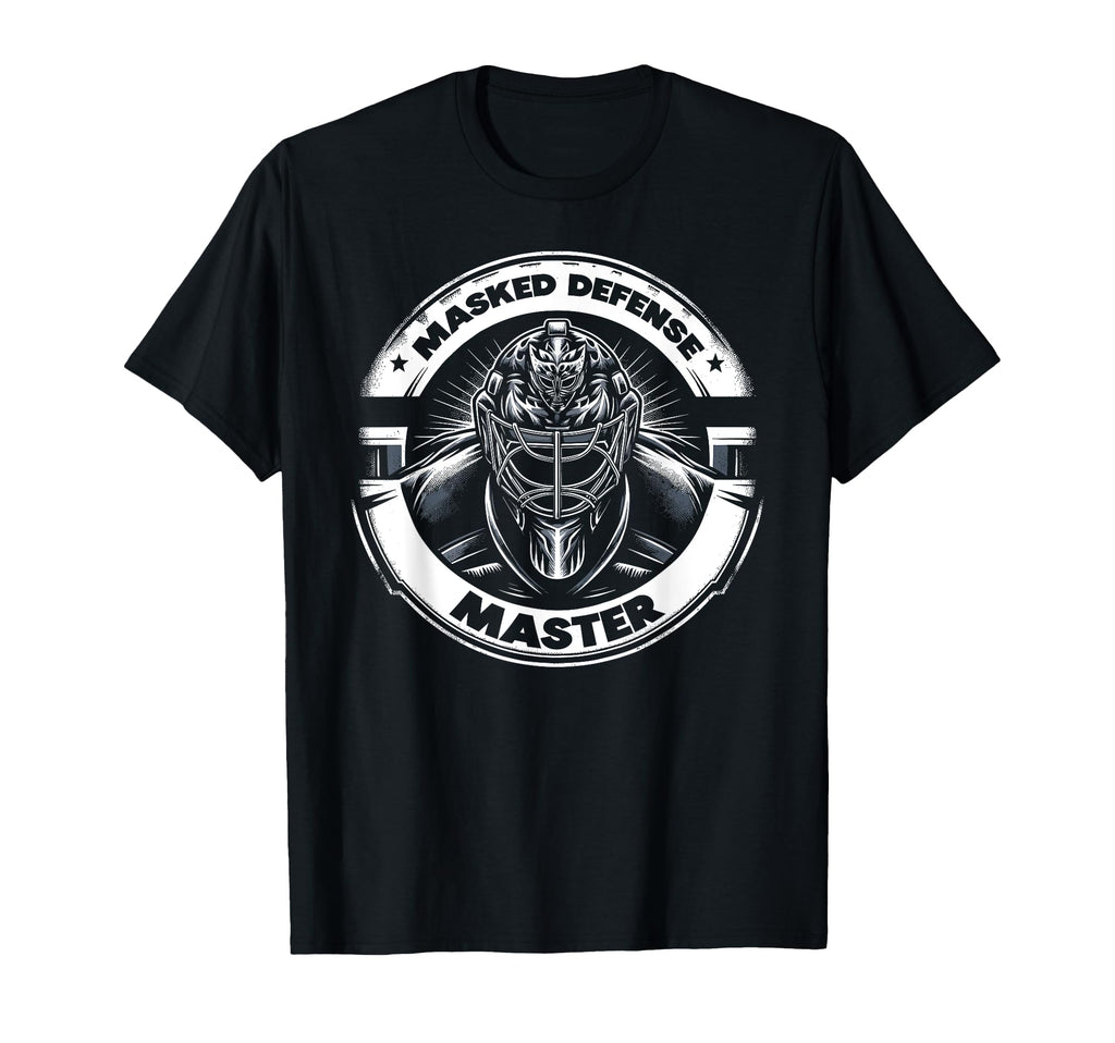 Ice Hockey Goalie Goaltender Keeper T-Shirt - Aesthetic Graphic for Adults - T-Shirt, Sweatshirt, Hoodie