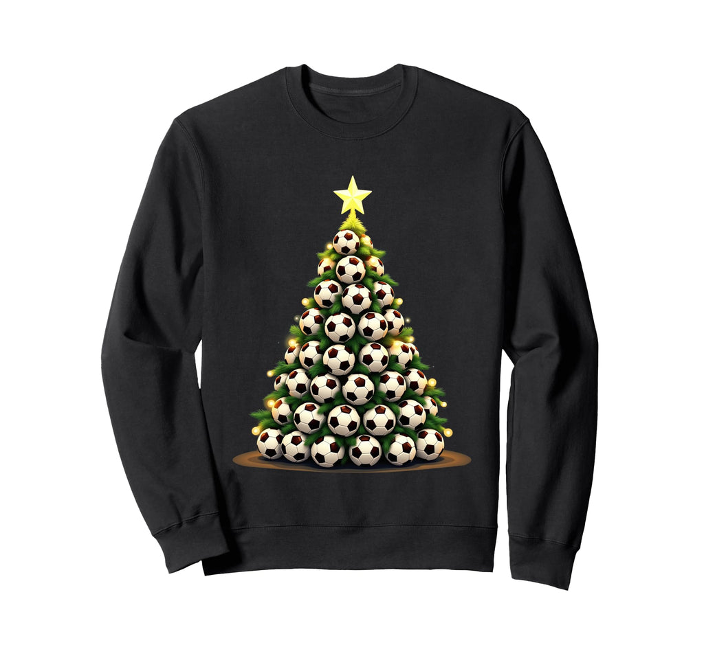 Soccer Tree Funny Sports Lover Sweatshirt - Minimalist Print for Adults - T-Shirt, Sweatshirt, Hoodie