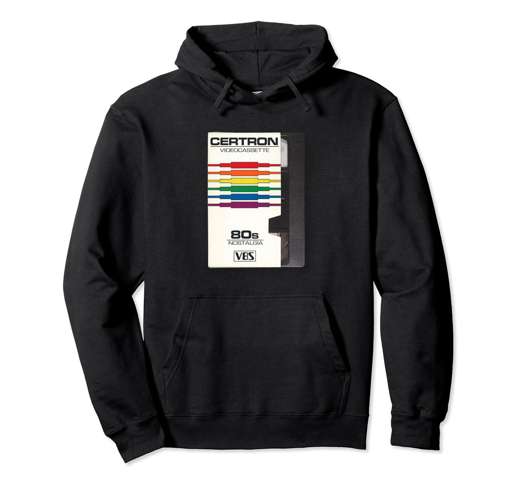 80S Nostalgia Vhs Video Cassette Tape Hoodie - Aesthetic Graphic for Adults - T-Shirt, Sweatshirt, Hoodie