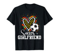 Soccer Girlfriend Leopard Heart Colorful T-Shirt - Custom Art Print Unisex - T-Shirt, Sweatshirt, Hoodie
