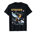 Striker Bee Soccer Enthusiast T-Shirt - Graphic Print Unisex - T-Shirt, Sweatshirt, Hoodie