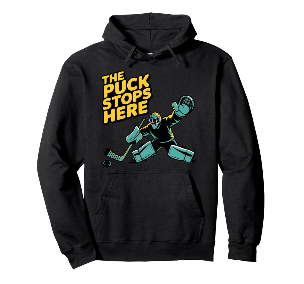 Hockey Player Puck Penalty Box Hockey Hoodie - Fun Novelty Design Unisex - T-Shirt, Sweatshirt, Hoodie