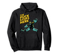 Hockey Player Puck Penalty Box Hockey Hoodie - Fun Novelty Design Unisex - T-Shirt, Sweatshirt, Hoodie