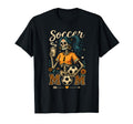 Soccer Mom Skeleton Coffee Leopard T-Shirt - Graphic Print for Adults - T-Shirt, Sweatshirt, Hoodie