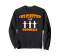 Funny Foosball Table Soccer Football Sweatshirt - Minimalist Print Unisex - T-Shirt, Sweatshirt, Hoodie