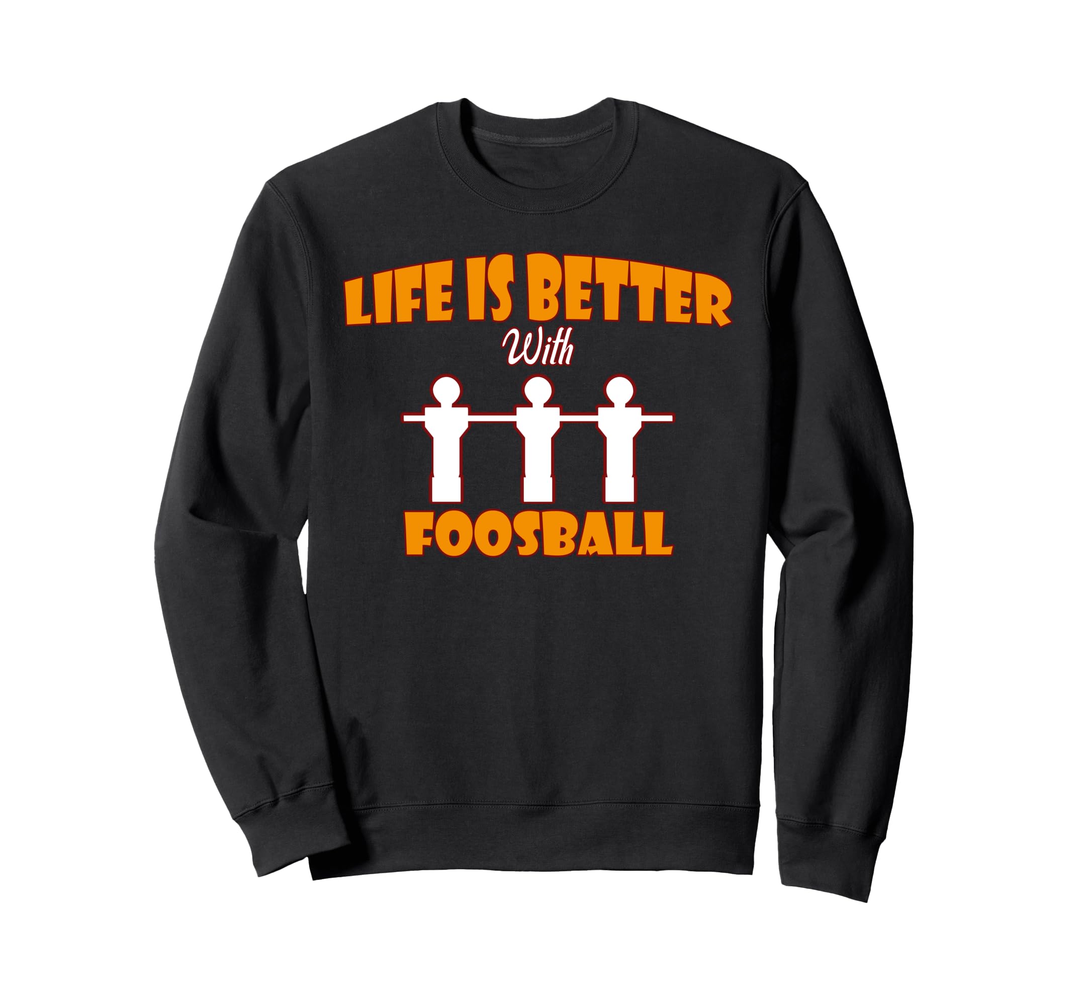 Funny Foosball Table Soccer Football Sweatshirt - Minimalist Print Unisex - T-Shirt, Sweatshirt, Hoodie