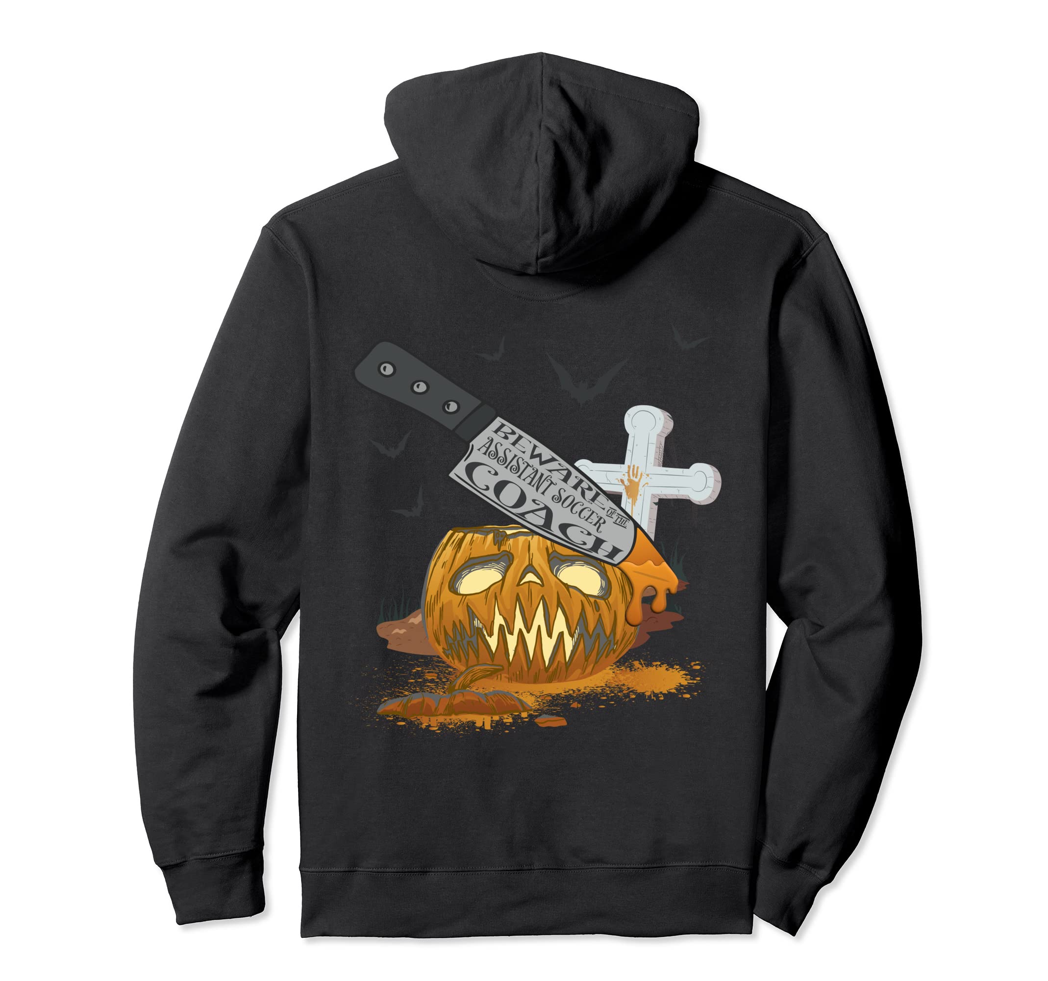 Assistant Soccer Coach Funny Halloween Hoodie - Novelty Apparel Unisex - T-Shirt, Sweatshirt, Hoodie