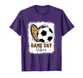 Bleached Soccer Game Day Vibes Soccer T-Shirt - Custom Art Print Men Women - T-Shirt, Sweatshirt, Hoodie