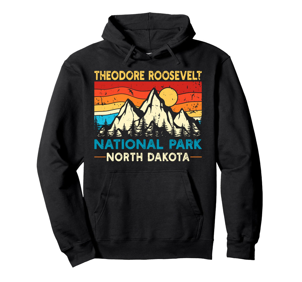 Theodore Roosevelt National Park Hoodie - Unique Graphic Men Women - T-Shirt, Sweatshirt, Hoodie