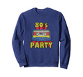 80S Party Aesthetic Party Outfit Sweatshirt - Unique Graphic for Adults - T-Shirt, Sweatshirt, Hoodie