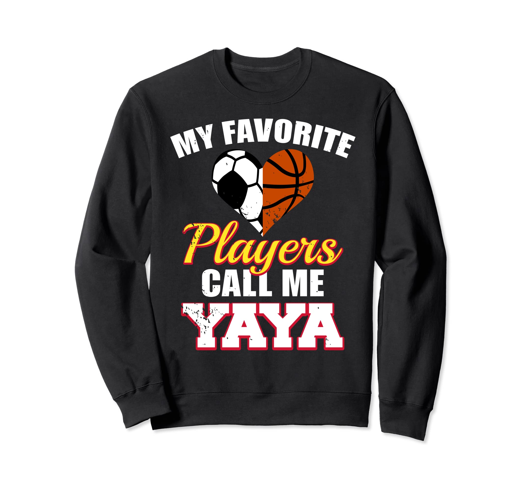 My Favorite Players Call Me Yaya Sweatshirt - Minimalist Print Unisex - T-Shirt, Sweatshirt, Hoodie