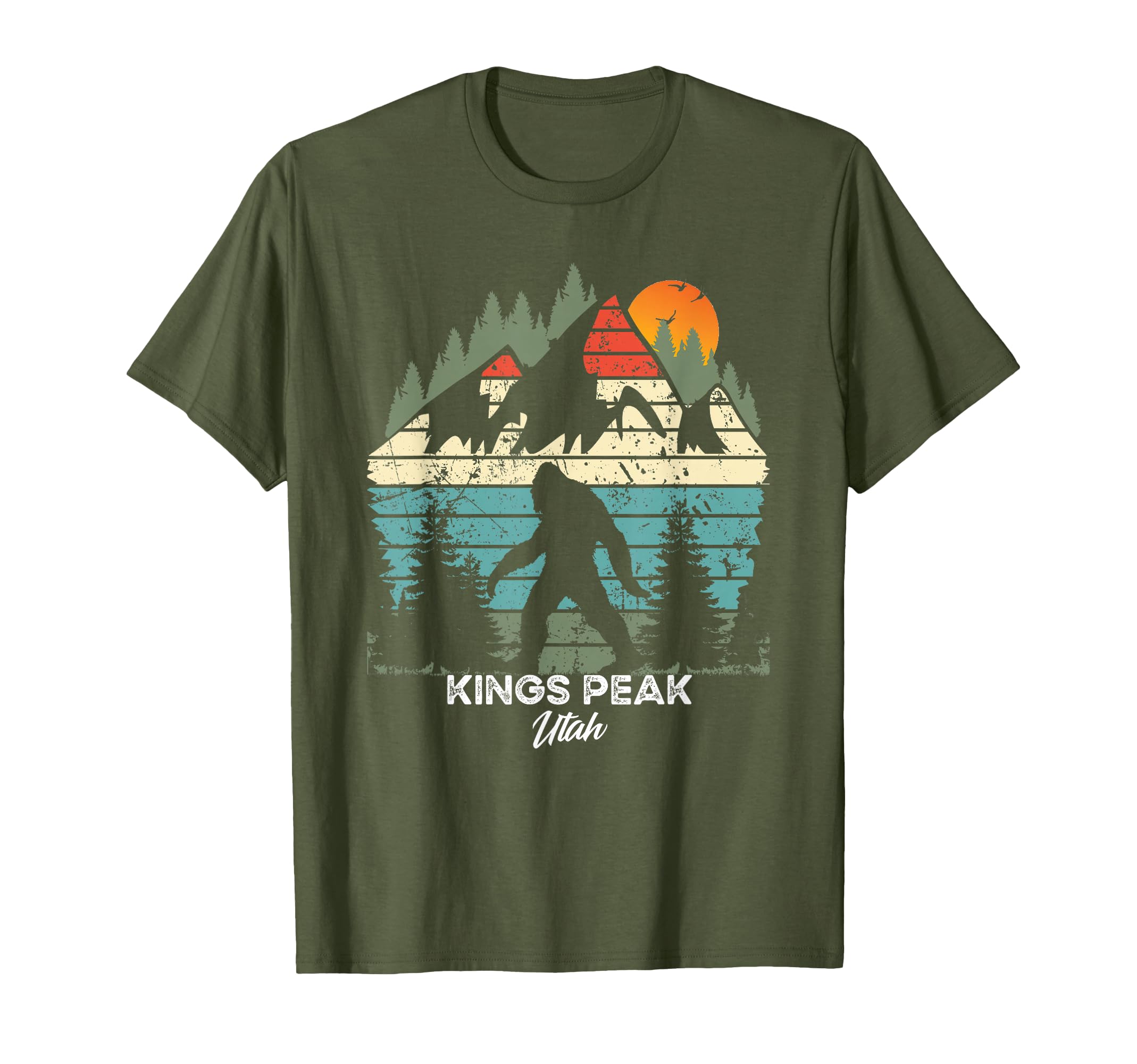 Kings Peak Utah National Park 80S T-Shirt - Streetwear Style Unisex - T-Shirt, Sweatshirt, Hoodie