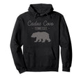 Cades Cove Tennessee Bear Smoky Hoodie - Novelty Apparel Men Women - T-Shirt, Sweatshirt, Hoodie