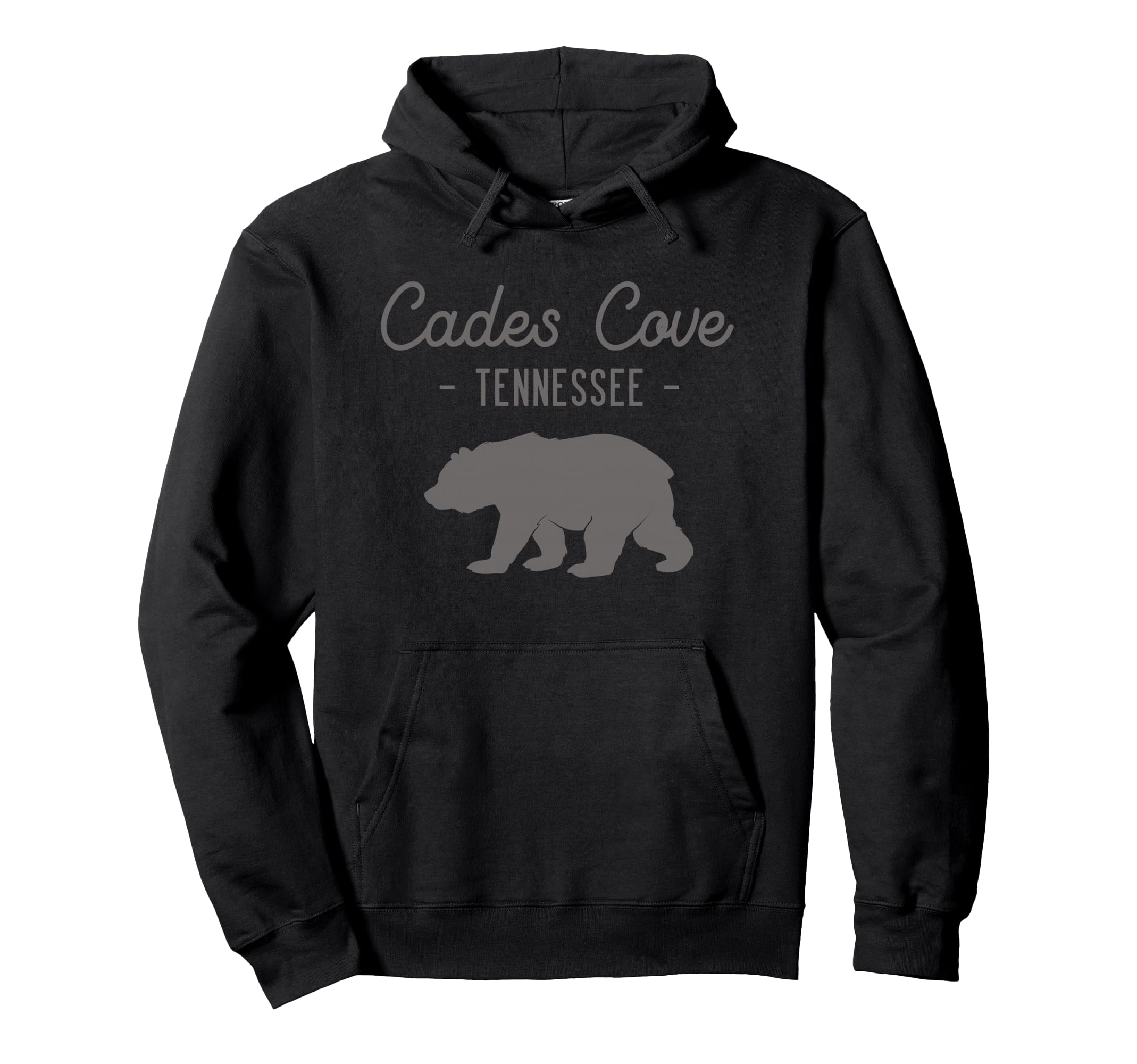 Cades Cove Tennessee Bear Smoky Hoodie - Novelty Apparel Men Women - T-Shirt, Sweatshirt, Hoodie