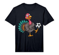 Funny Thanksgiving Soccer Turkey T-Shirt - Streetwear Style for Adults - T-Shirt, Sweatshirt, Hoodie