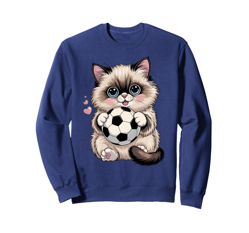 Funny Soccer Birman Just Who Loves Sweatshirt - Novelty Apparel Men Women - T-Shirt, Sweatshirt, Hoodie