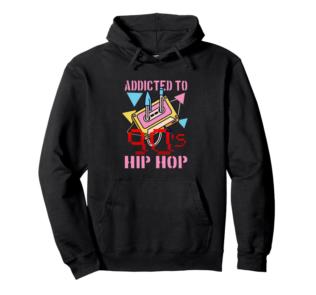 Addicted To 90S Hip Hop Gangster Rap Hoodie - Custom Art Print Men Women - T-Shirt, Sweatshirt, Hoodie