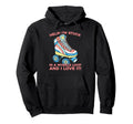 Skates Skater Roller Skating Hoodie - Aesthetic Graphic Men Women - T-Shirt, Sweatshirt, Hoodie