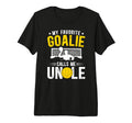 Mens Proud Water Polo Goalie Uncle T-Shirt - Minimalist Print Men Women - T-Shirt, Sweatshirt, Hoodie
