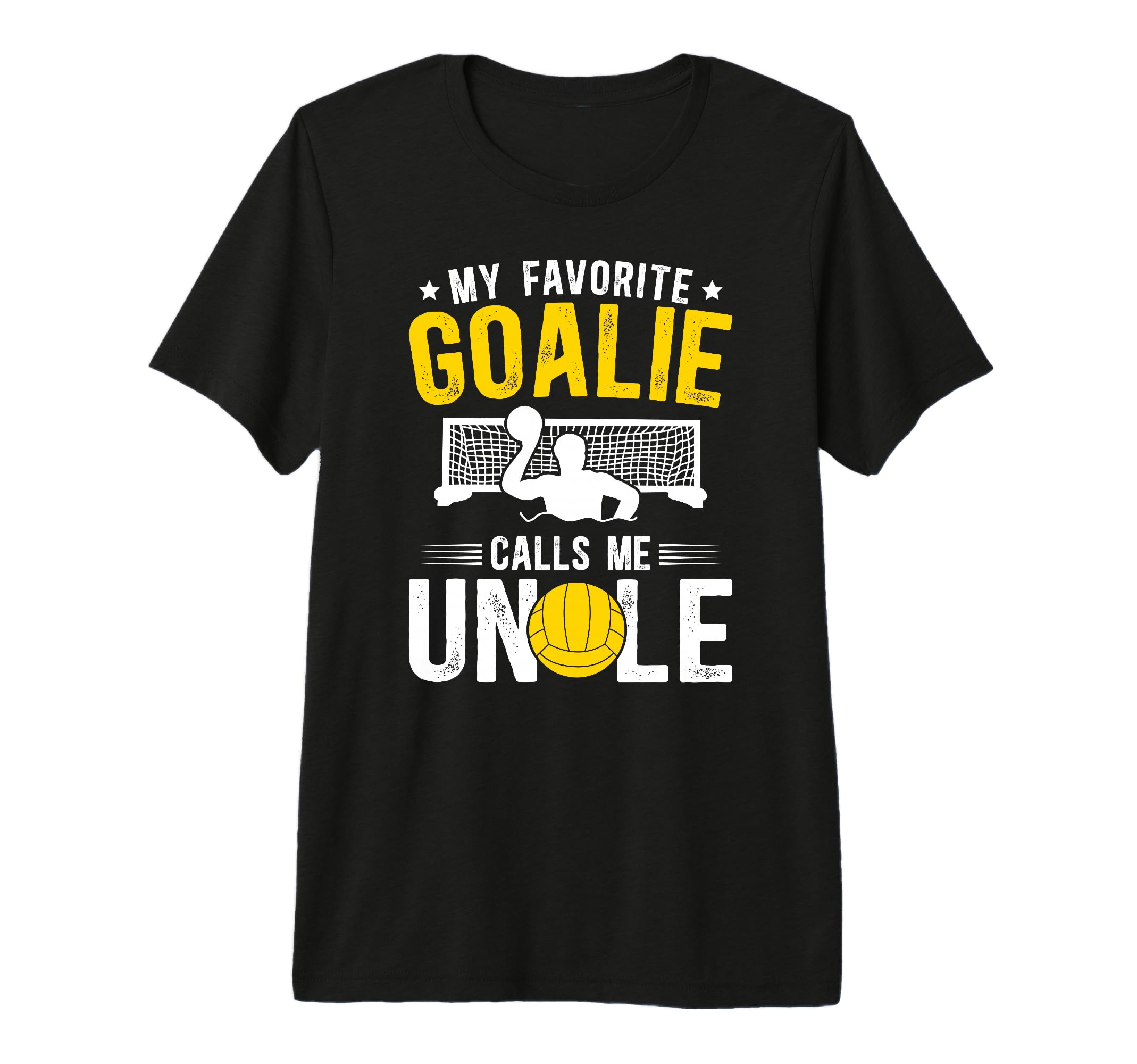 Mens Proud Water Polo Goalie Uncle T-Shirt - Minimalist Print Men Women - T-Shirt, Sweatshirt, Hoodie