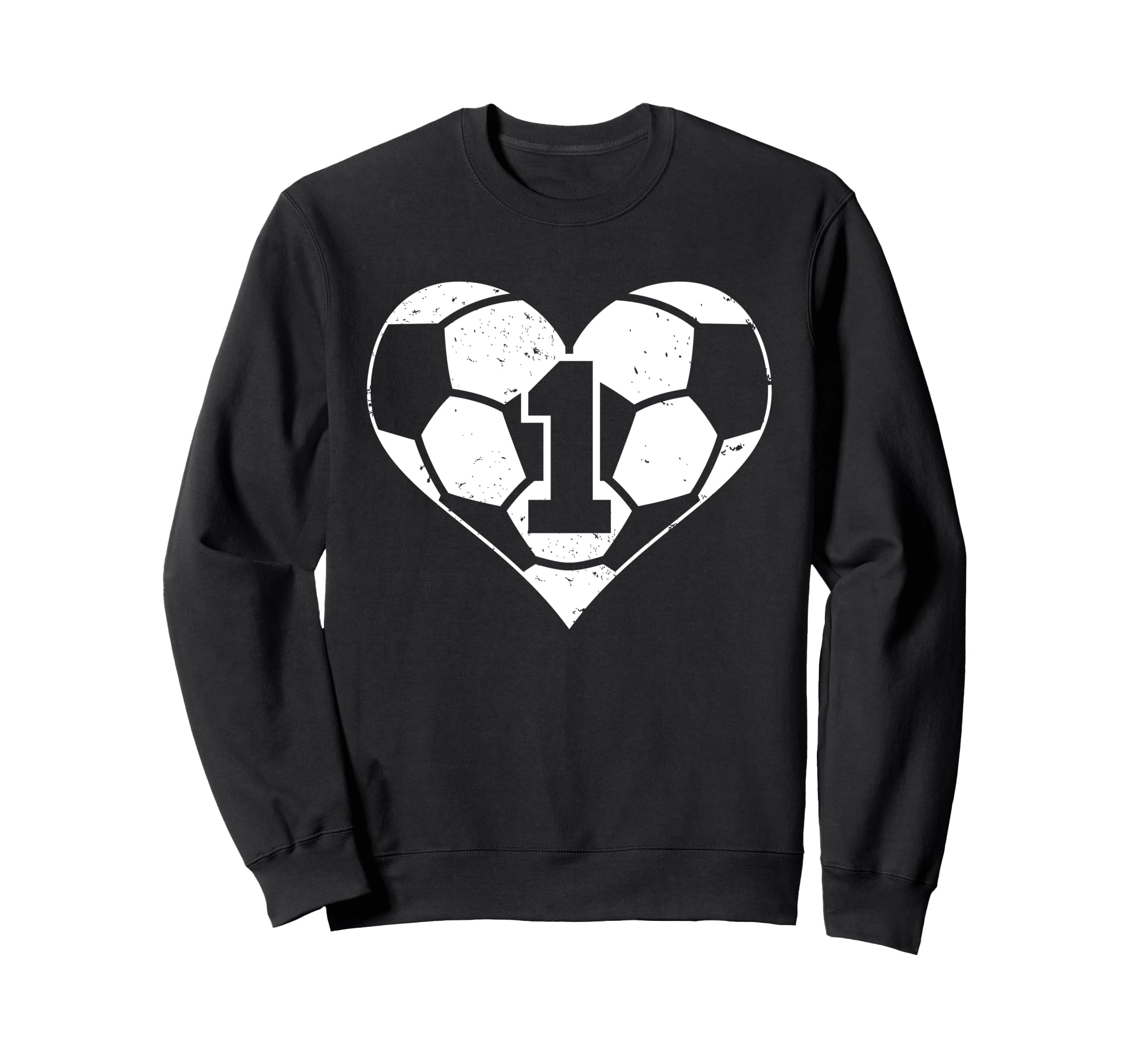 Soccer Number 1 Jersey Funny Sweatshirt - Aesthetic Graphic Men Women - T-Shirt, Sweatshirt, Hoodie