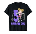 5Th Birthday Soccer Ball Net Party Five T-Shirt - Graphic Print Unisex - T-Shirt, Sweatshirt, Hoodie