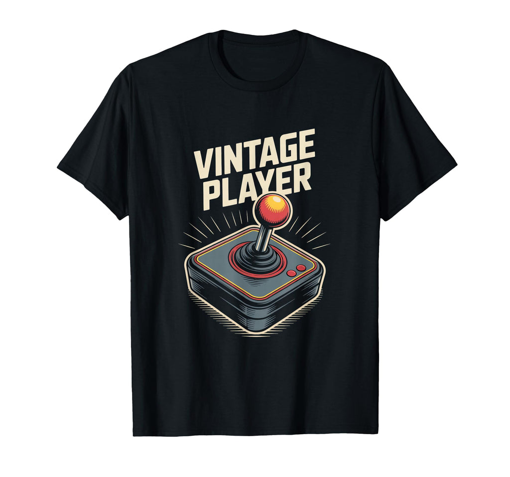 Player Joystick Arcade Gamer T-Shirt - Custom Art Print Unisex - T-Shirt, Sweatshirt, Hoodie