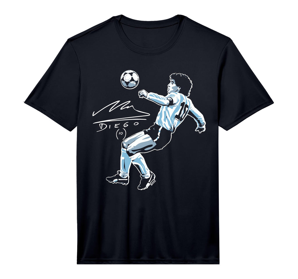 Diego Maradona Eighties Signature T-Shirt - Fun Novelty Design Men Women - T-Shirt, Sweatshirt, Hoodie