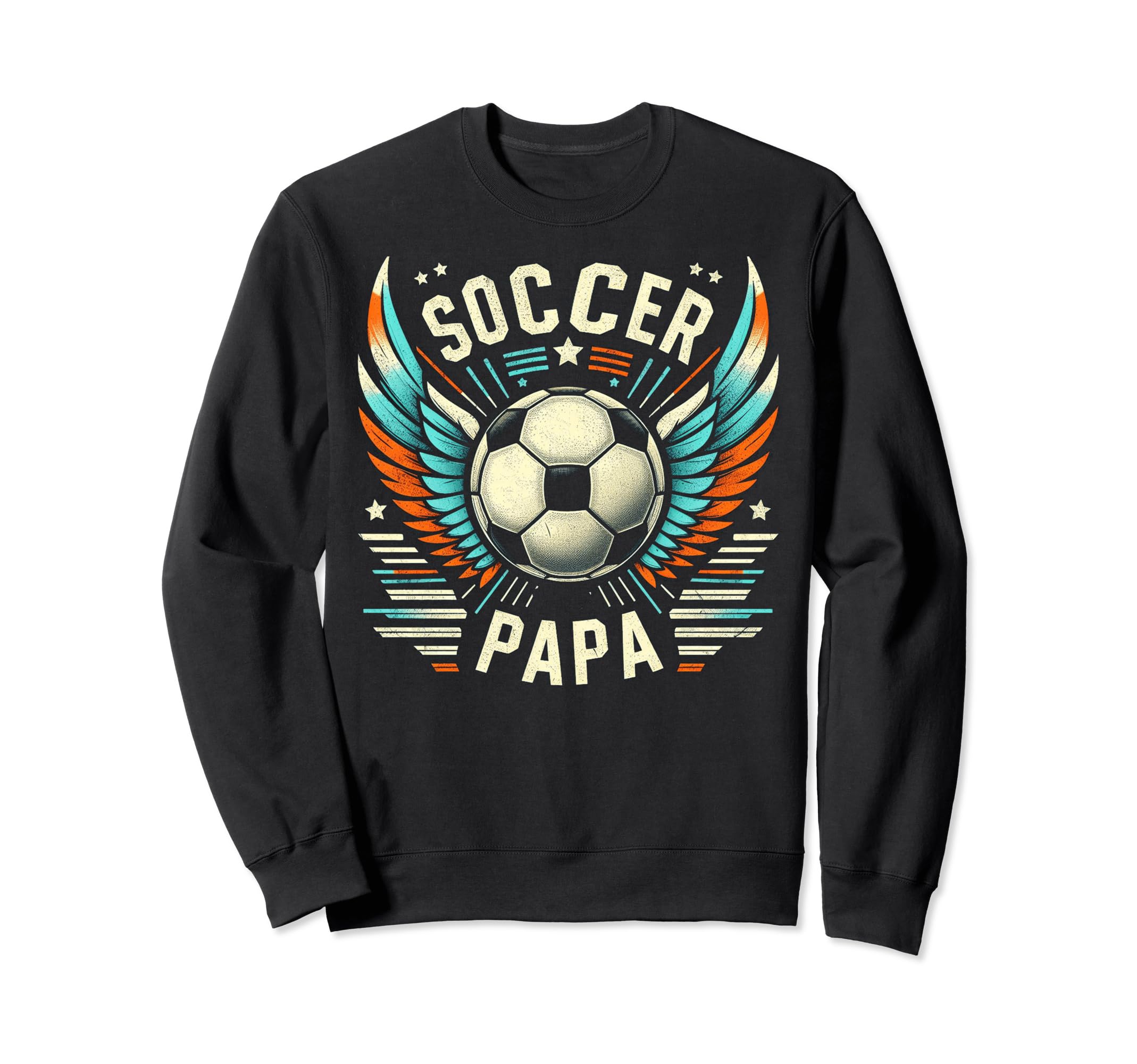Soccer Papa Family Matching Dad Sweatshirt - Fun Novelty Design Unisex - T-Shirt, Sweatshirt, Hoodie