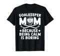 Funny Hockey Goalkeeper Mom Ice Hockey T-Shirt - Trendy Graphic for Adults - T-Shirt, Sweatshirt, Hoodie