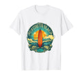 Distressed Huntington Beach Surfing T-Shirt - Novelty Apparel Unisex - T-Shirt, Sweatshirt, Hoodie