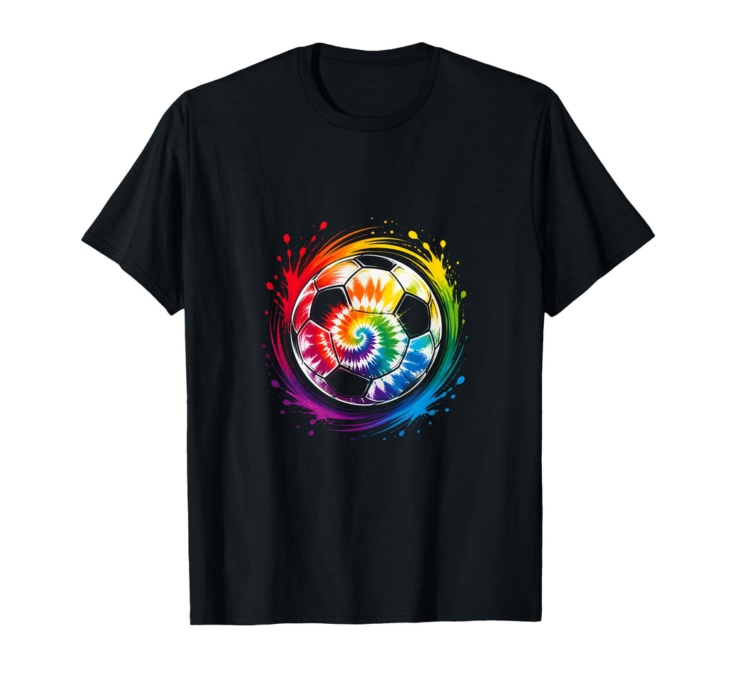 Soccer Ball Tie Dye Fan T-Shirt - Novelty Apparel for Adults - T-Shirt, Sweatshirt, Hoodie