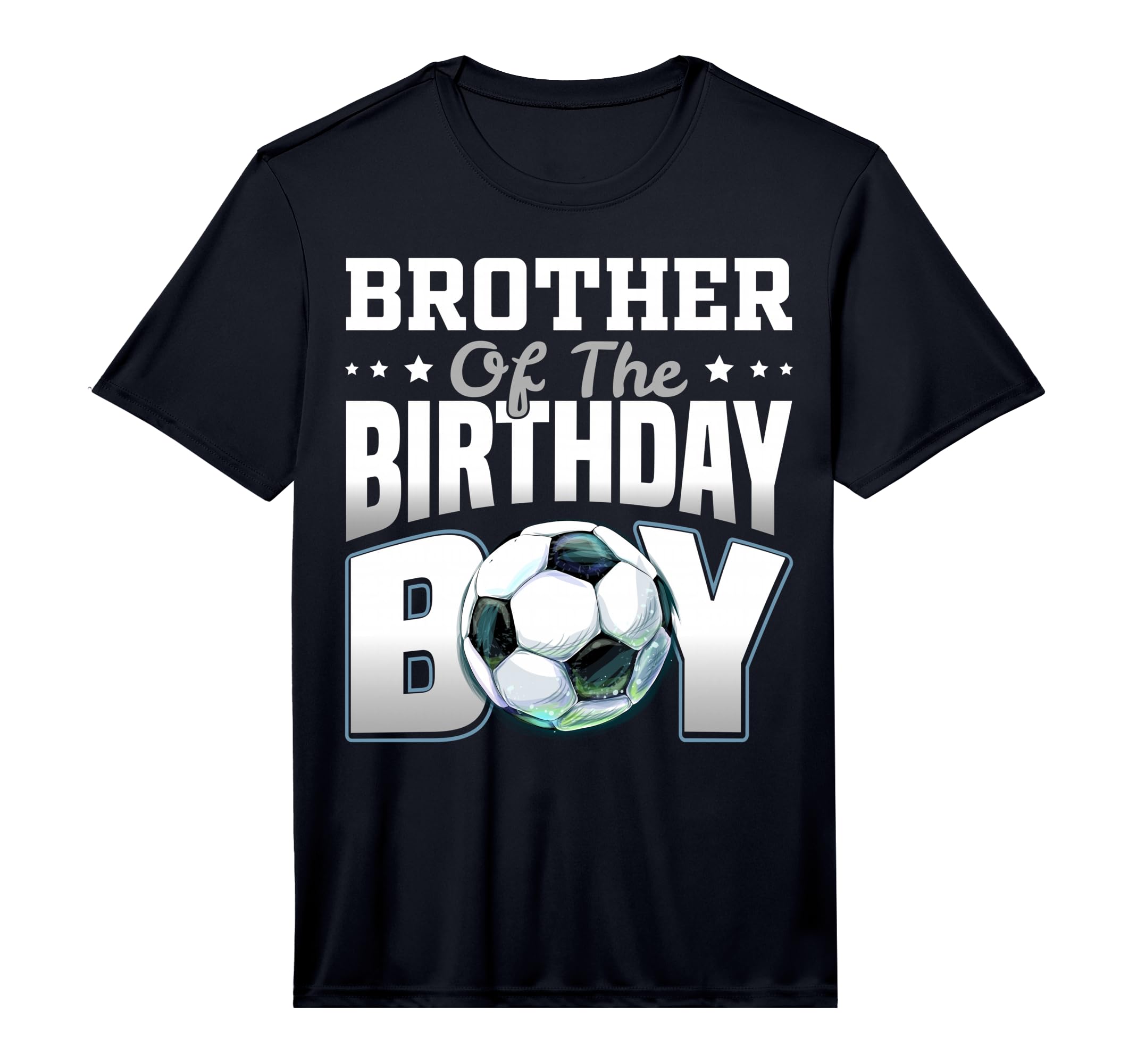Brother Birthday Soccer Party Matching T-Shirt - Trendy Graphic for Adults - T-Shirt, Sweatshirt, Hoodie