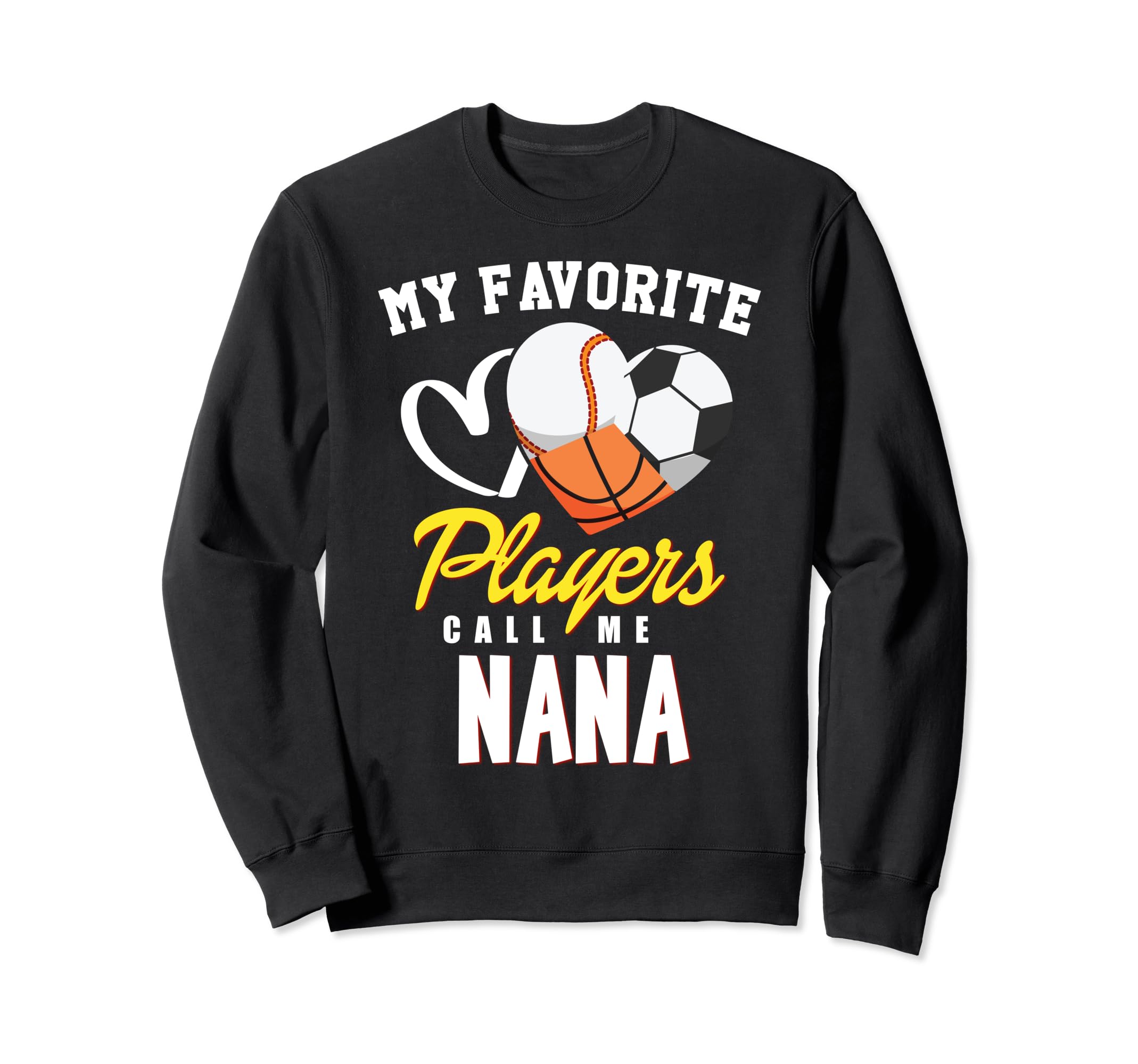 My Favorite Players Baseball Sweatshirt - Casual Everyday Wear Men Women - T-Shirt, Sweatshirt, Hoodie